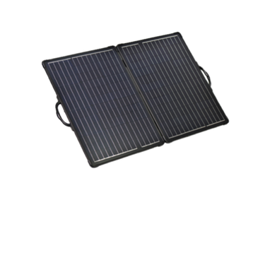 100W 12V Lightweight Folding Solar Charging Kit with MPPT Controller